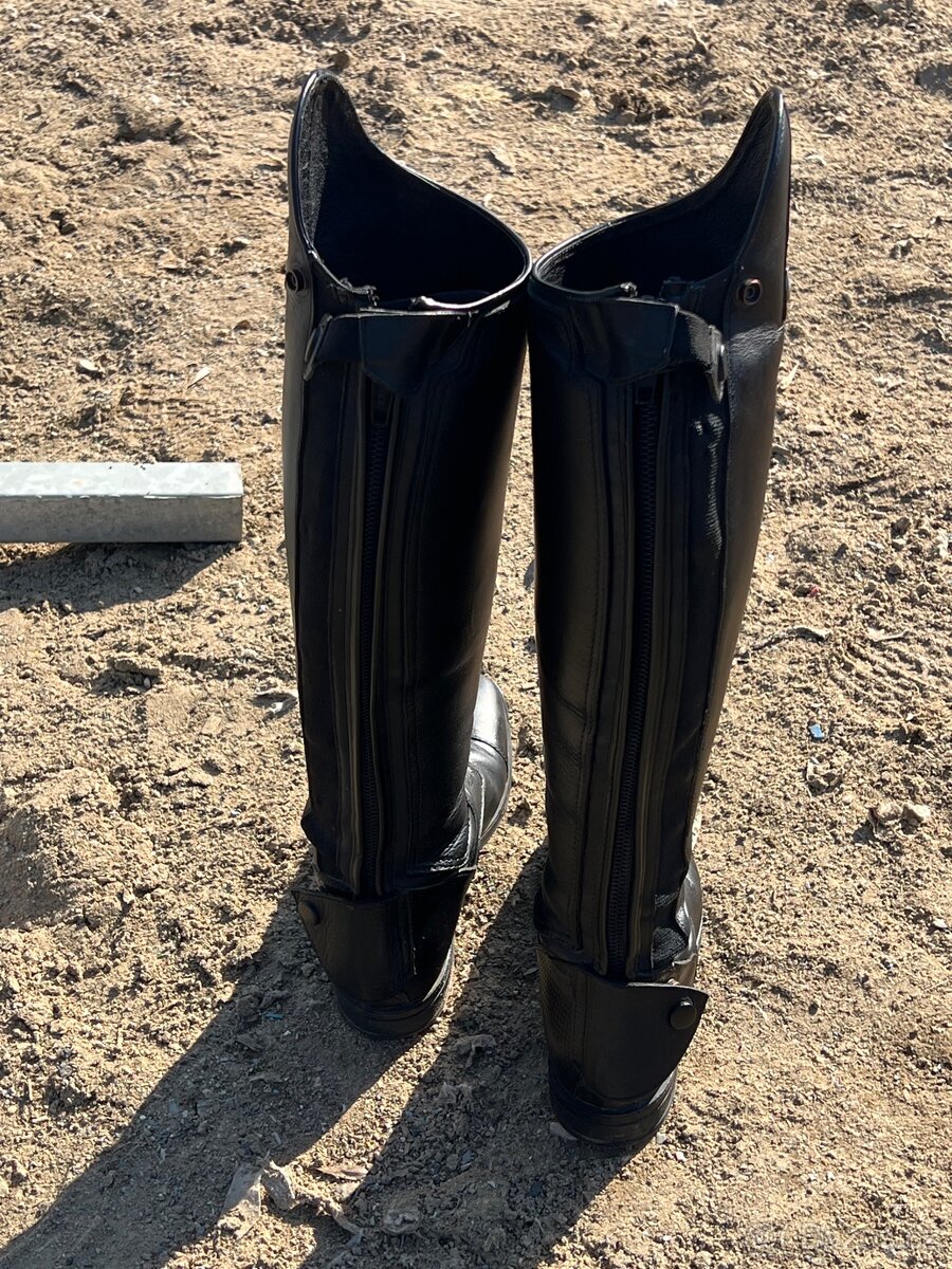 Vysoké jezdecké boty - 3