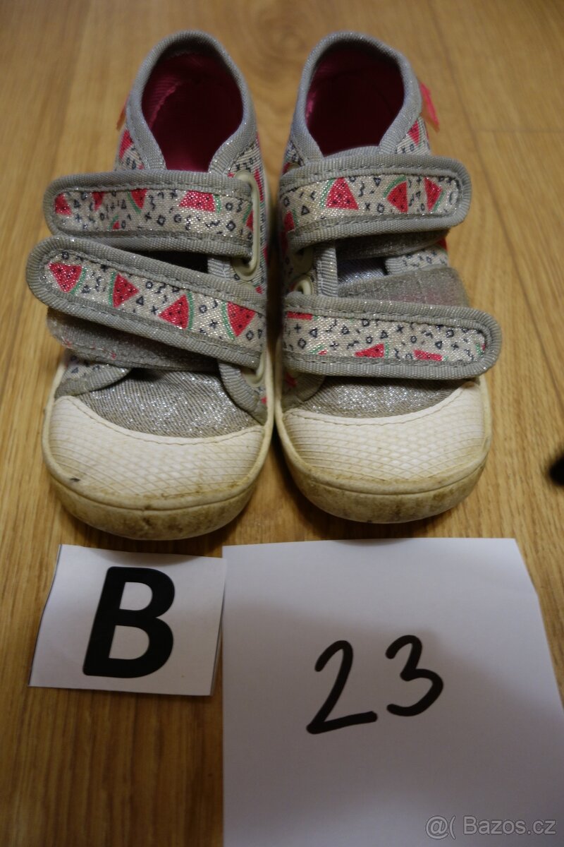 Dětské boty, kožené, vel. 23 - 3