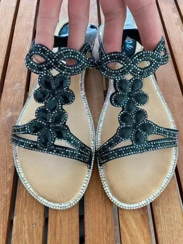 Třpytivé sandálky - 3