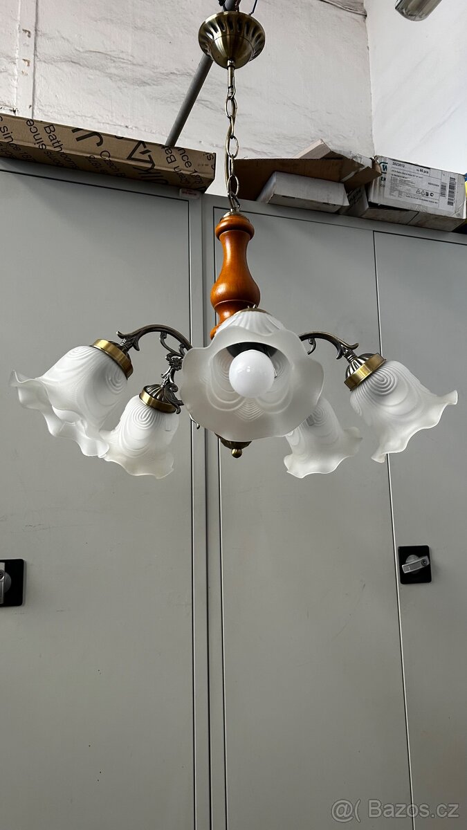 Rustikální lustr - 3