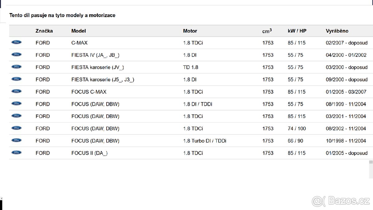 FORD těsnění olejové vany Glaser X54618-01 - 3