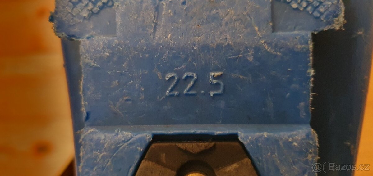 Dětské lyžáky Lange RSJ60 - délka stélky 225mm 22,5cm - 3