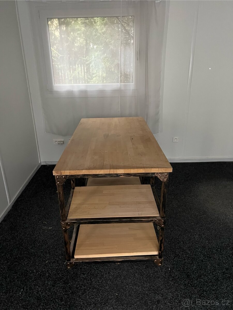 Kovaný kancelářský stůl - 3