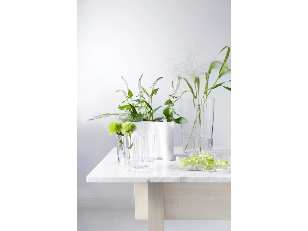 Váza Aalto 251 mm, čirá - 3
