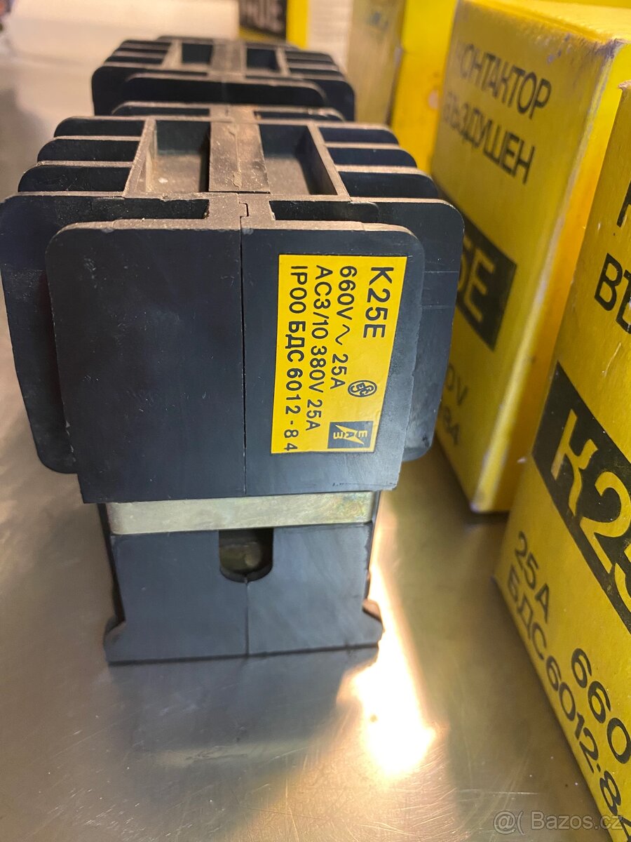 Vzduchový stykač K25 E - 3