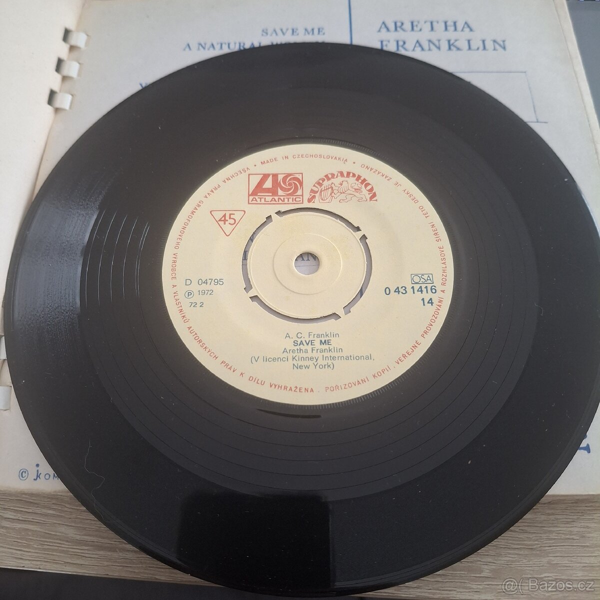 Album vinylových singlů Supraphonu 1972 - 3