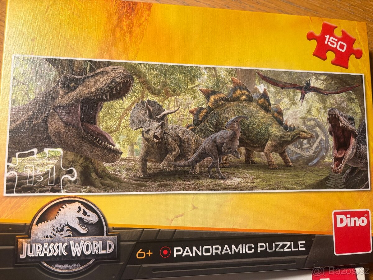 Puzzle dinosauři - 3