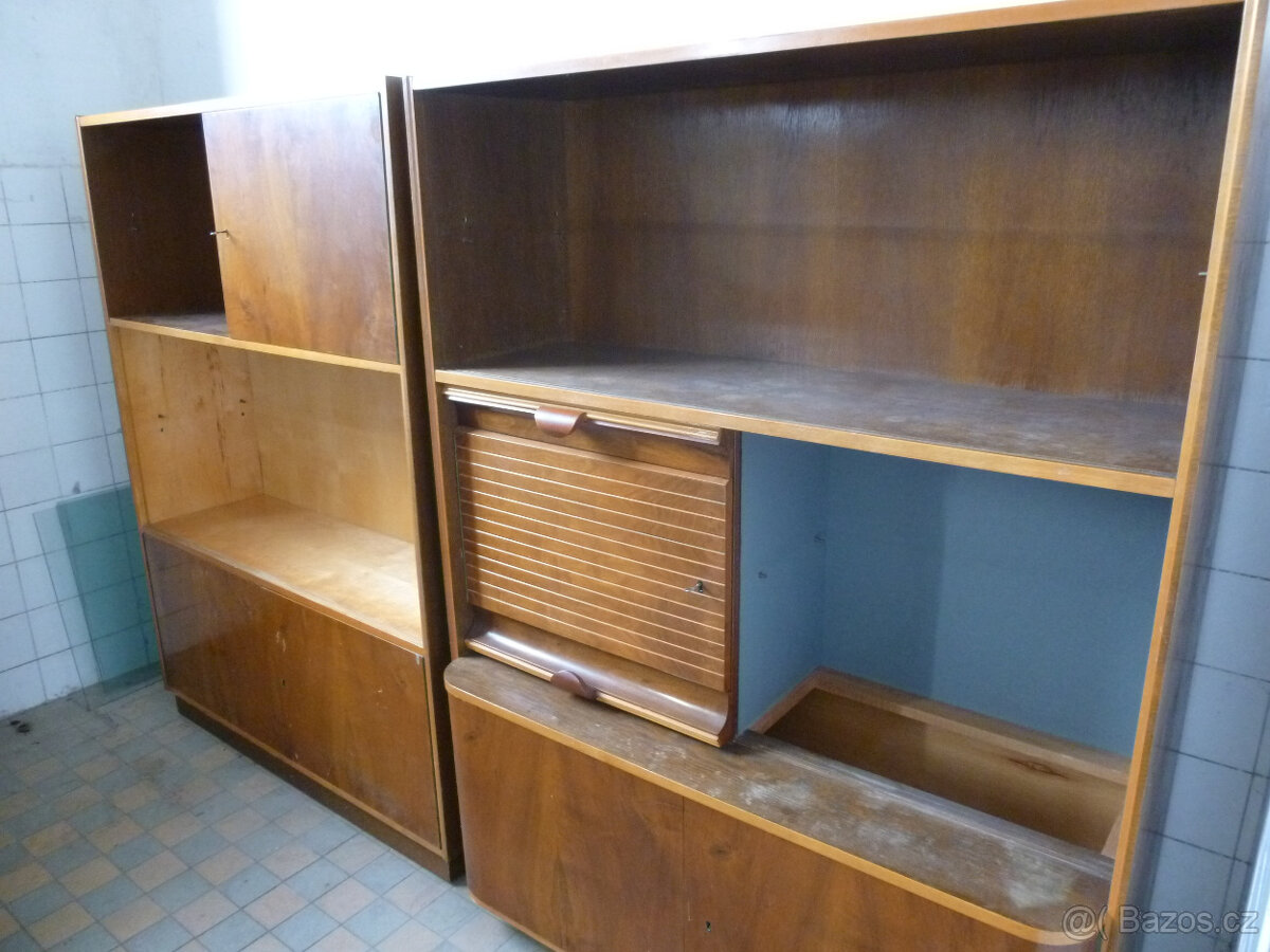 Retro obývací stěna - 3