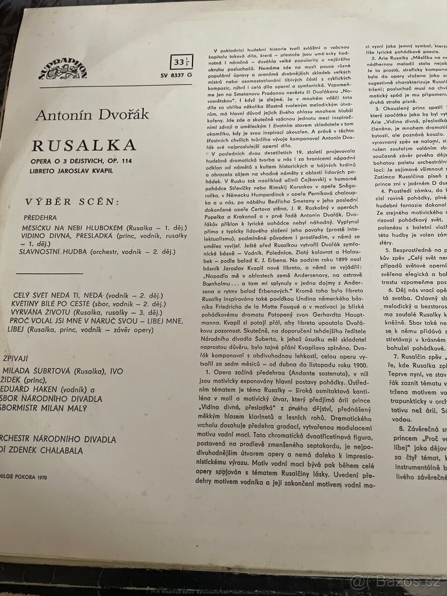 Antonín Dvořák Rusalka - 3
