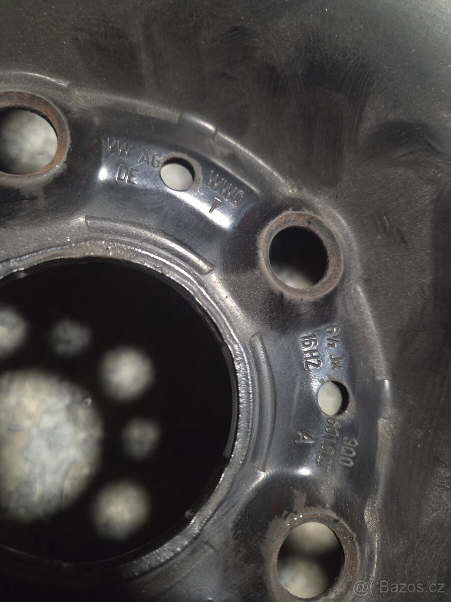 Plechové disky R16 - použité - 3