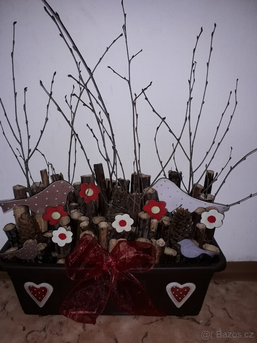 TRUHLÍKY VELIKONOČNÍ NA OKNA - 3