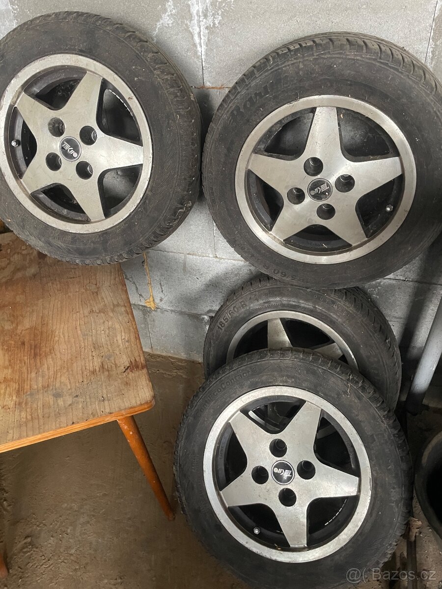 Prodam hlinikove rafky Tekno - 14'' - 3