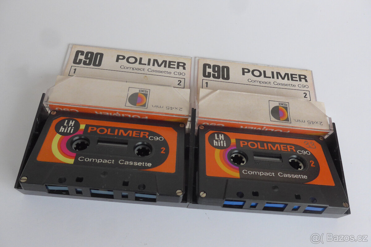 AudioKazety POLIMER C90 2ks MC Hungary - 3