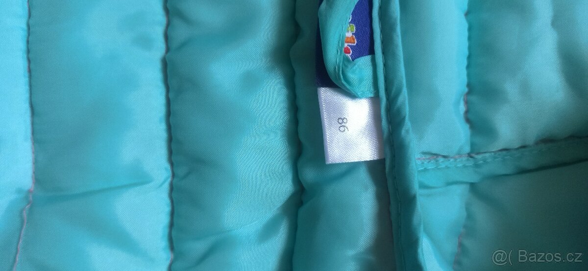 Dívčí přechodová bunda vel. 86 - 3