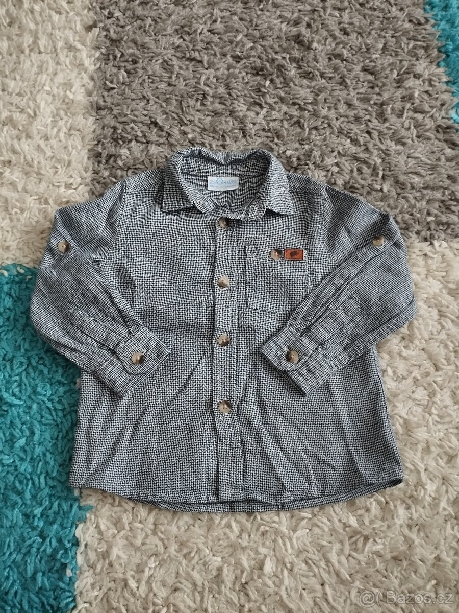 Balík podzimního oblečení pro chlapečka 86 - 3