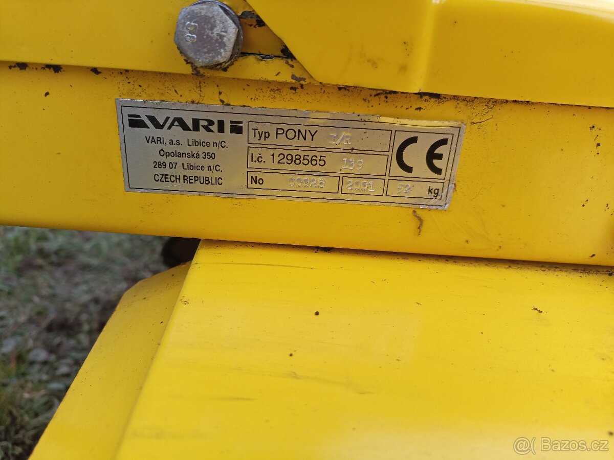 Prodám rotavátor Vari pony I/R - 3
