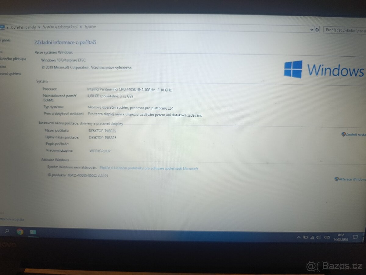Notebook Lenovo - 3