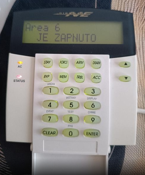 ⚡️ Paradox LCD klávesnice DGP2-K641 + DGP2-648 ⚡️ - 3