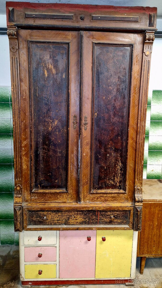 Starožitná skříň (Biedermeier) - 3