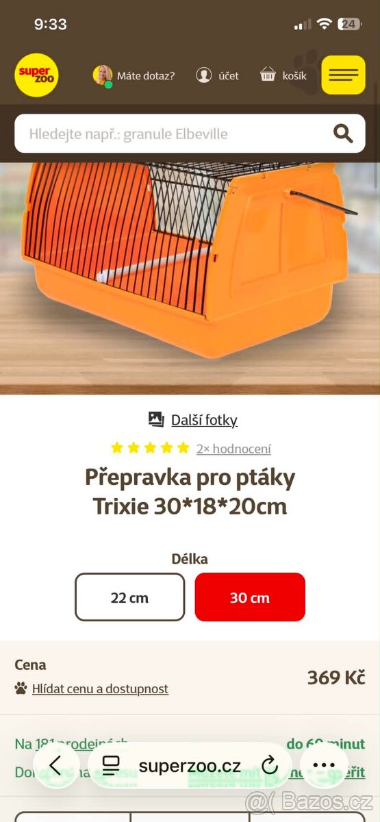 Přepravka pro ptáky Trixie - 3