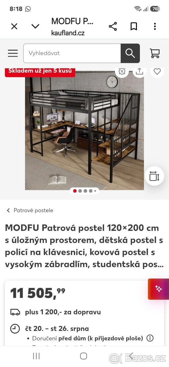 Patrová postel - 3