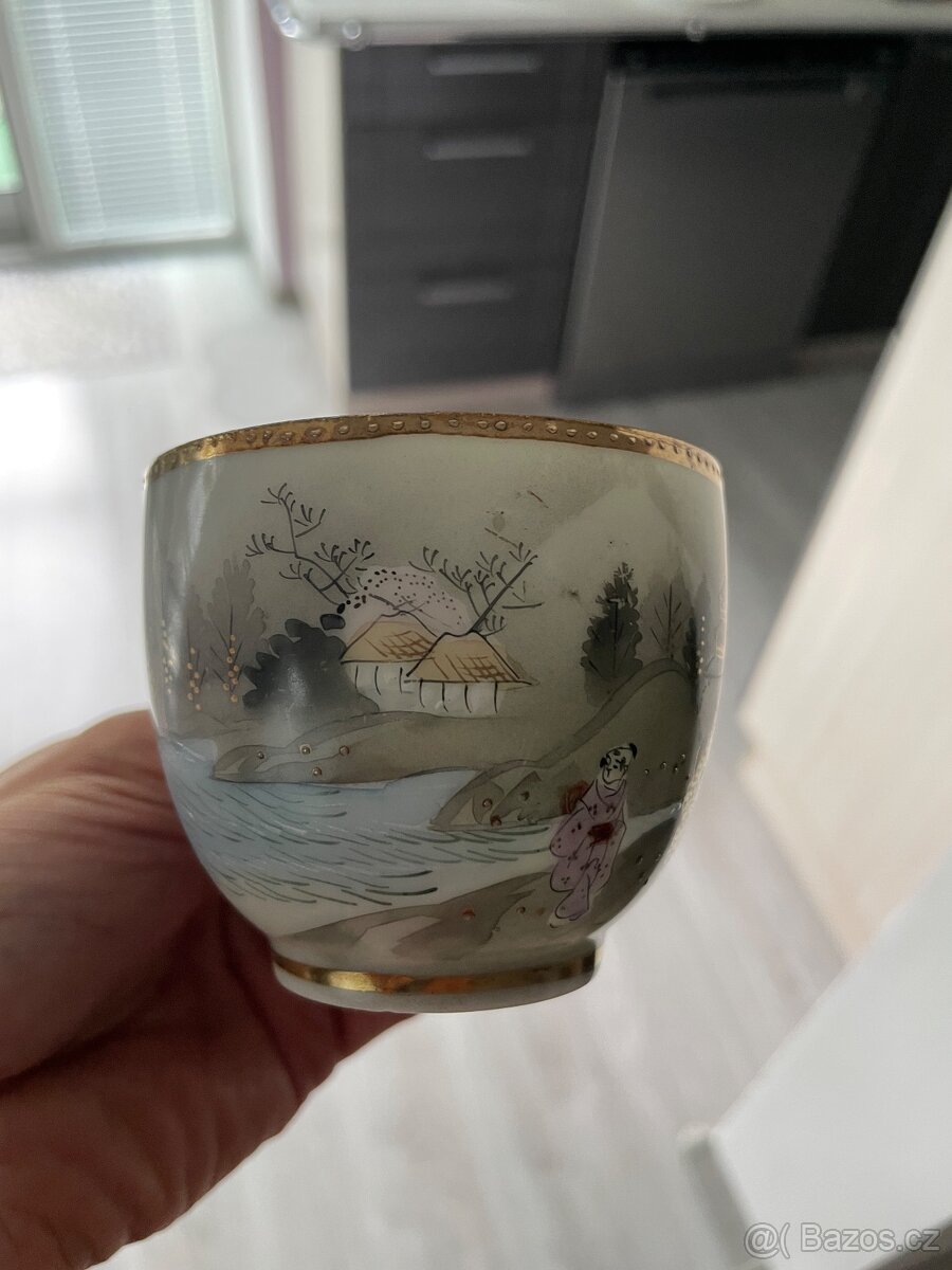 Porcelán Japonské Kutani - 3
