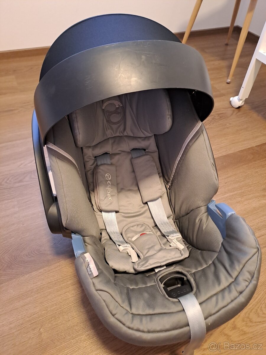 Autosedačka/vajíčko cybex aton 5 + základna+adaptéry - 3