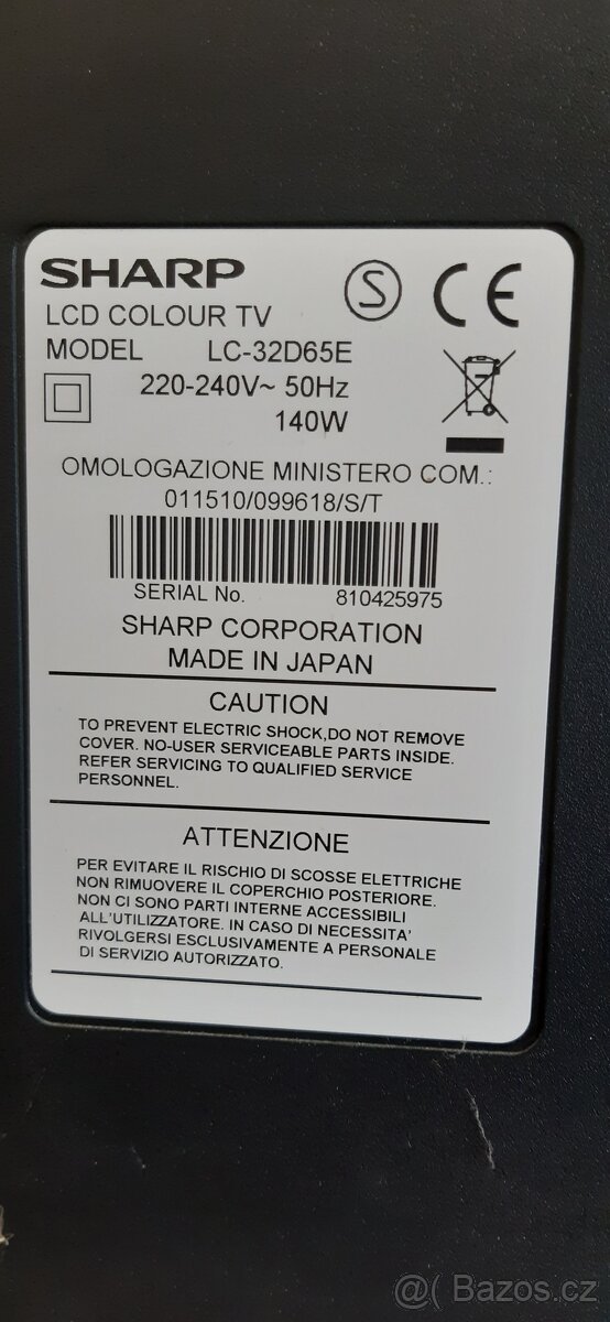 Televize Sharp - 3