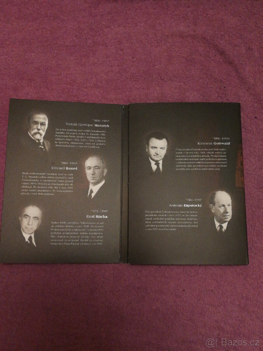 Pamětní medaile Naši prezidenti - 3