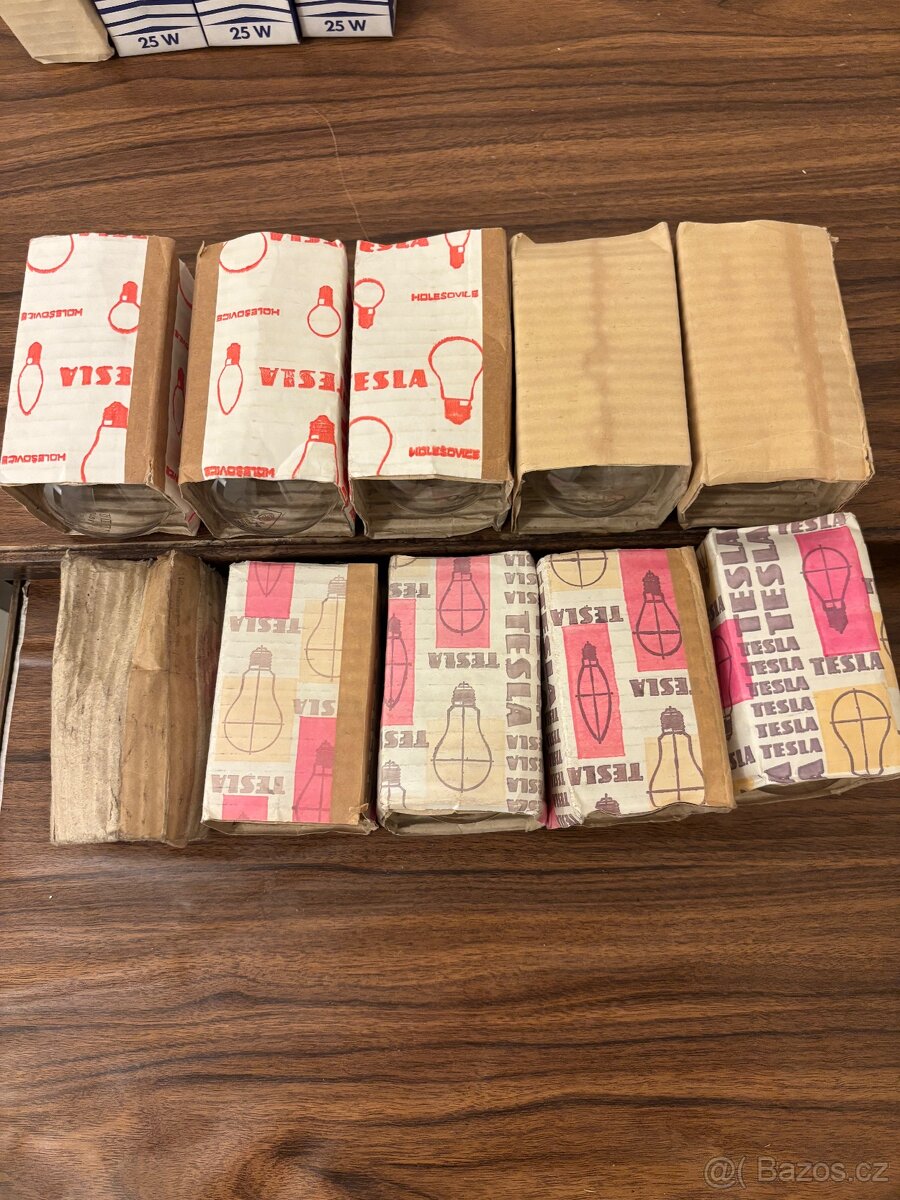 Staré žárovky retro TESLA - 3
