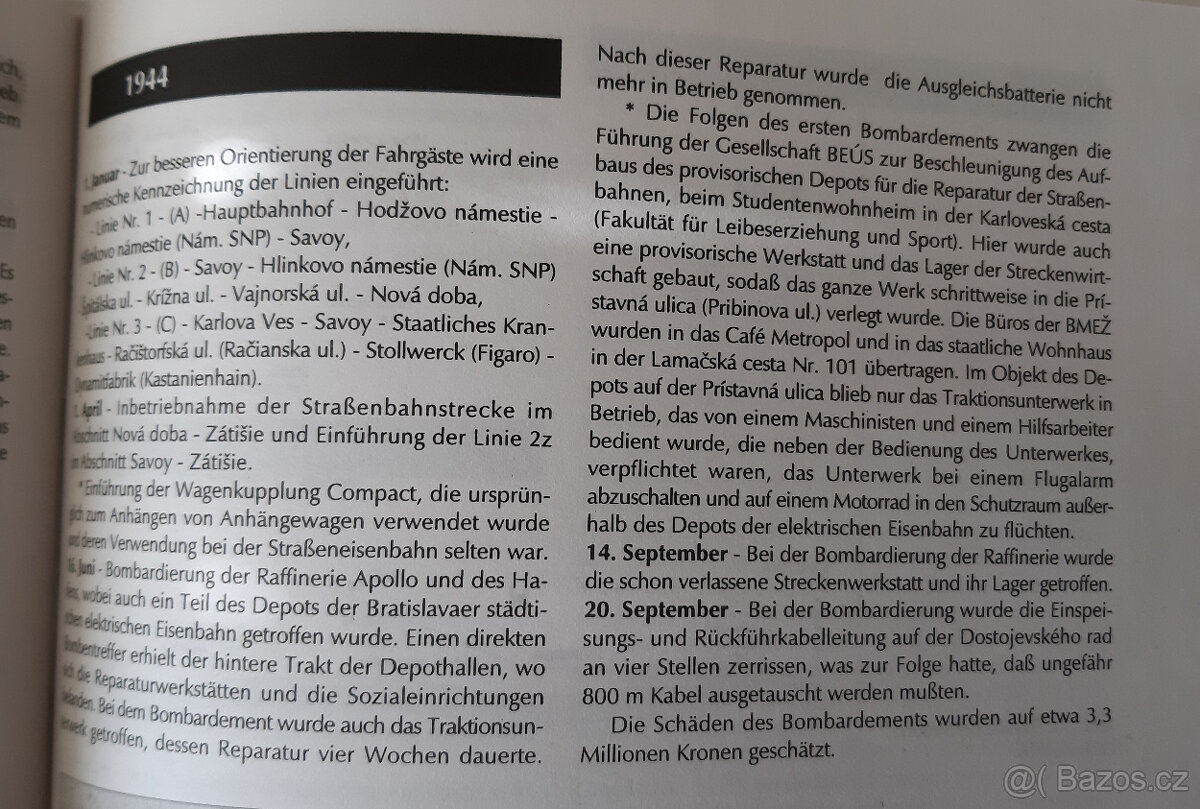 100 Jahre Strassenbahnen in Bratislava - 3