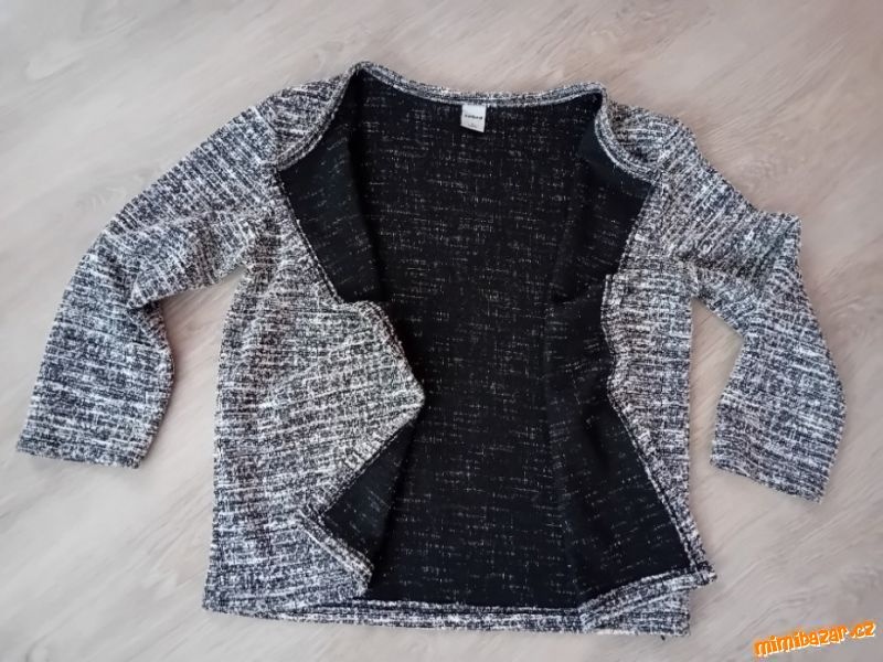 ELEGANTNÍ SVETŘÍKOVÝ KABÁTEK - vel.M/L /zn.Zebra - 3