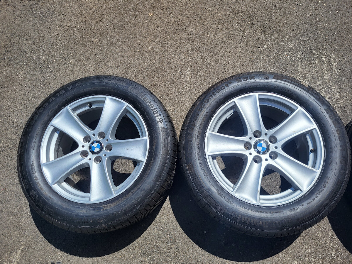 Originál kola R18 BMW X5 E70 letní super sada 5x120 - 3