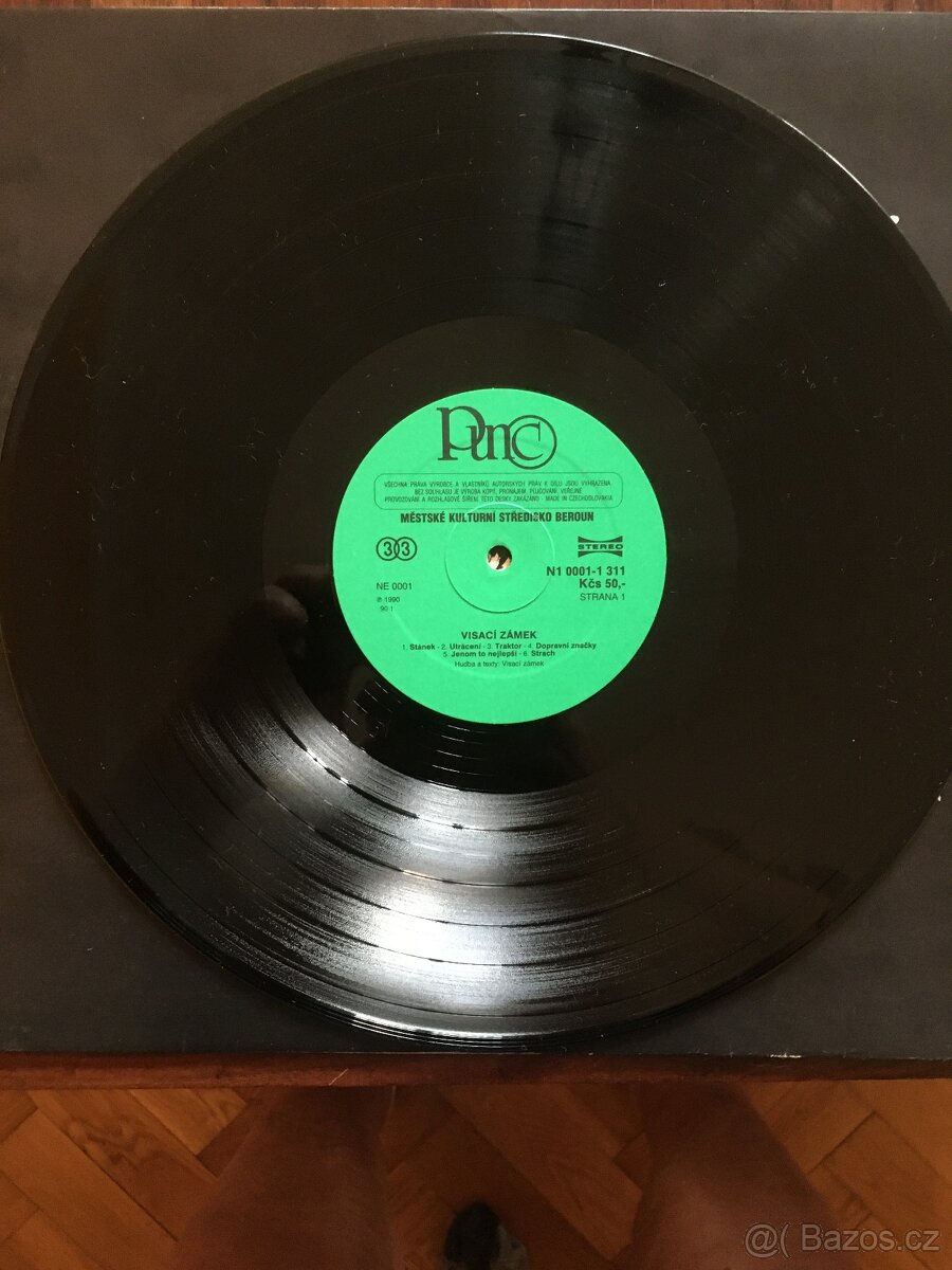 LP Visací Zámek (Punc - 1990) 1.vydání - 3