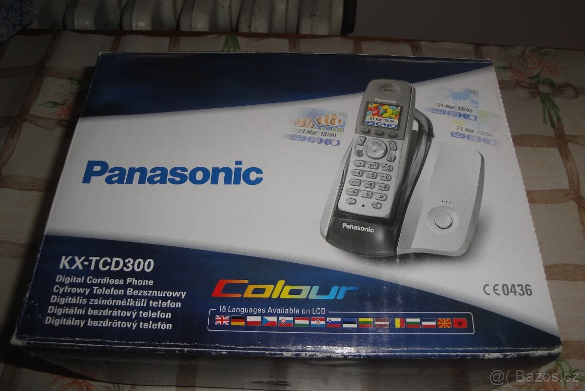 Stolní telefon Panasonic KX-TCD300 - 3