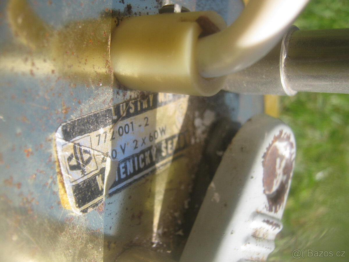 Prodám kompletní designově nadčasovou podlahovou RETRO lampu - 3