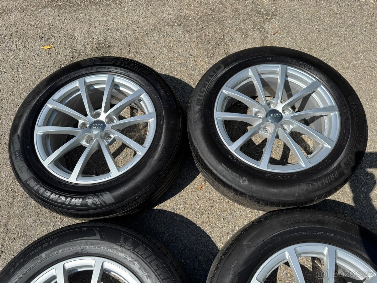 Alu 17" orig. Audi A6 C8, letní , TOP stav - 3