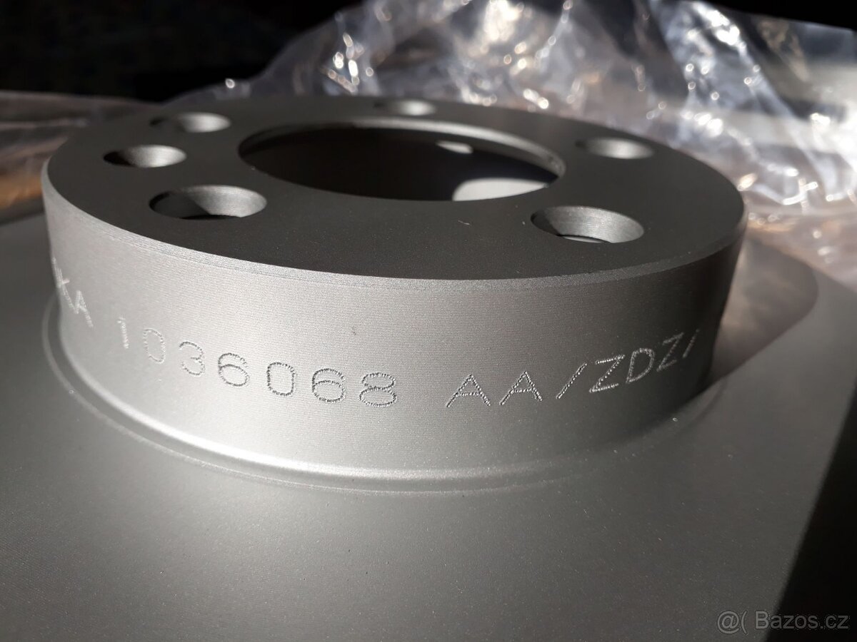 Zadní brzdové kotouče Škoda VW Seat Audi nová sada - 3