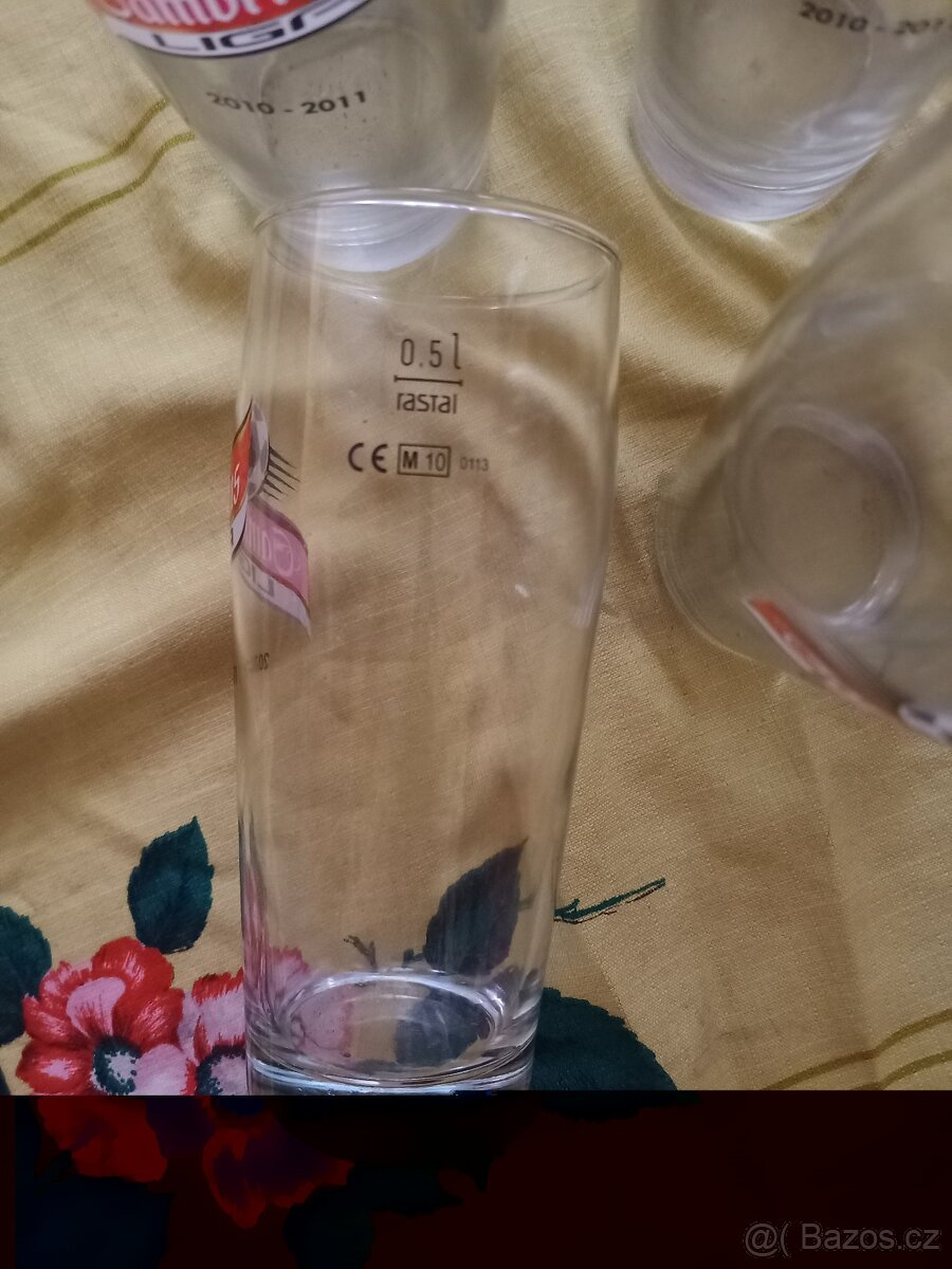 Prodám pivní skleničky Gambrinus liga 2010 - 2011 - 3