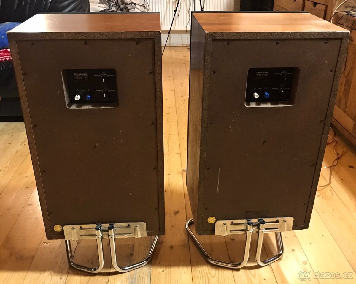 VINTAGE RARITNÍ REPRO PIONEER CS R600 (ROK 1972) + STOJANY - 3