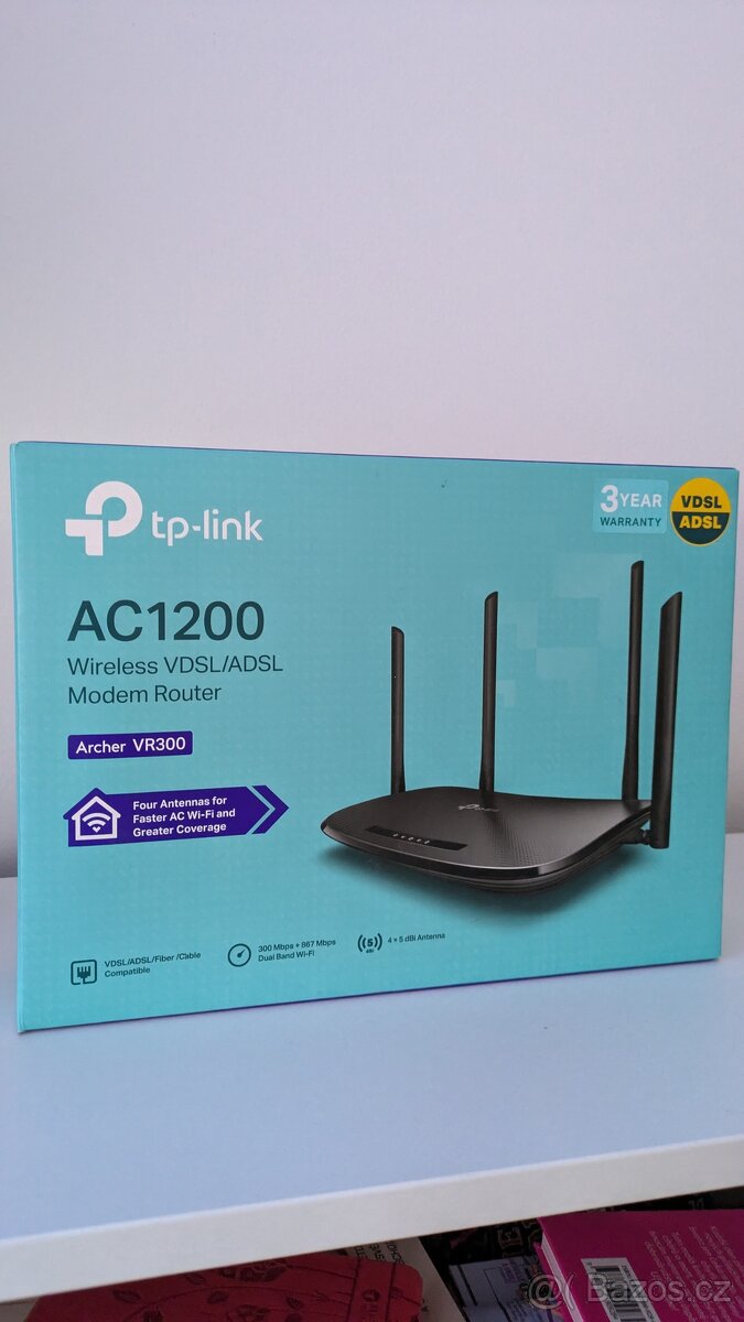 TP-Link Archer VR300 AC1200 – Wi-Fi VDSL/ADSL modem router - 3
