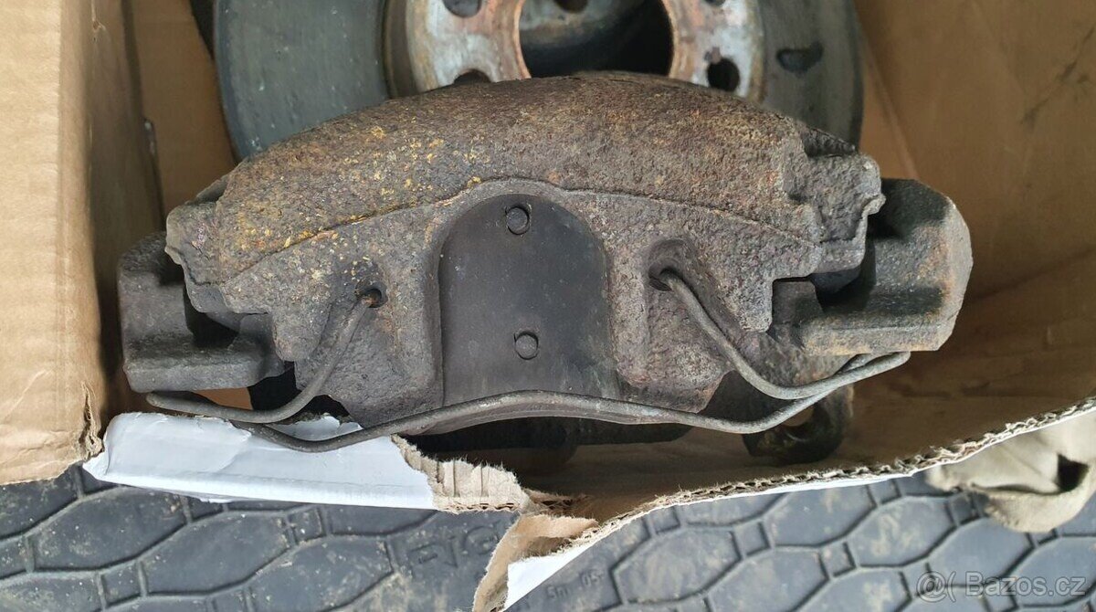 Predni brzdy 288 mm skoda,vw,kotouce+desticky - 3