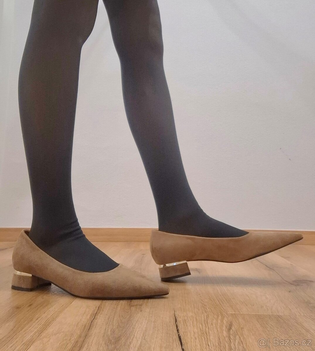 Semišové lodičky - 3