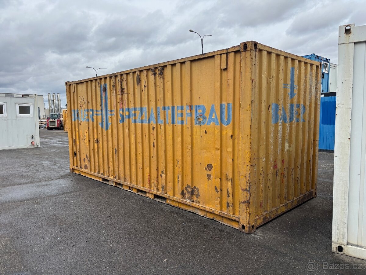 Skladový kontejner 20´ / plechová bouda - 3