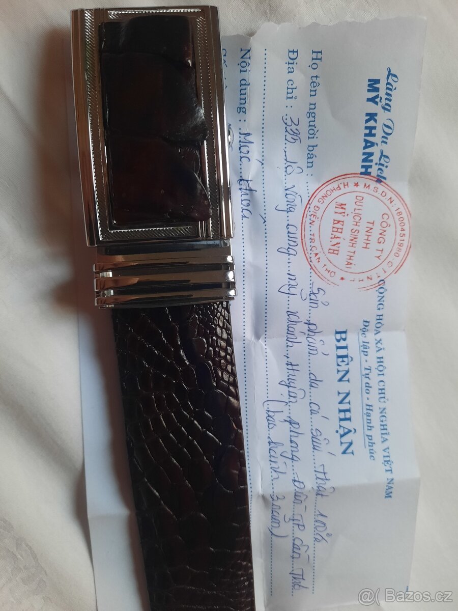 Prodám krokodýlí opasek - 3