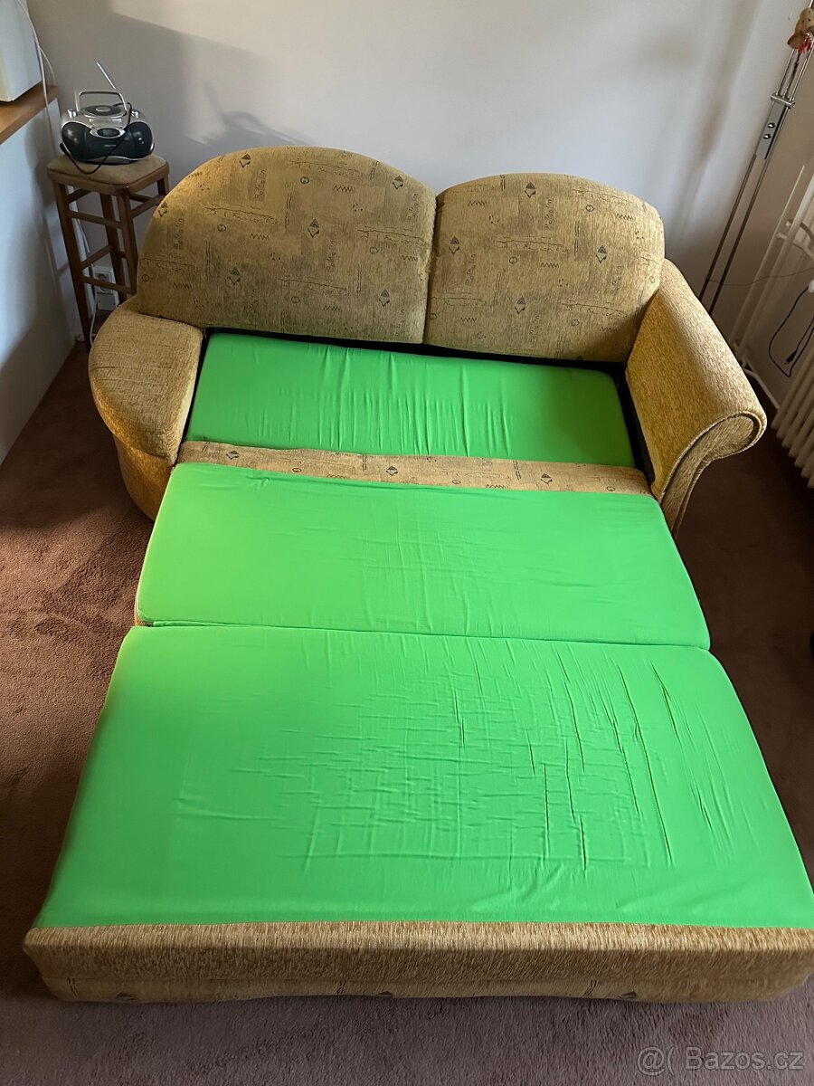 Rozkládací pohovka + křeslo - 3