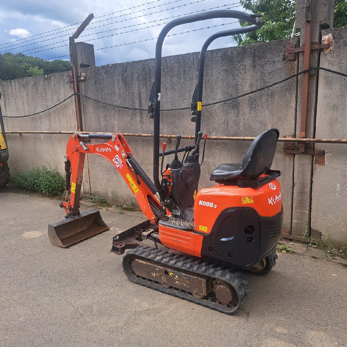 Minibagr Kubota K008-3 - 3