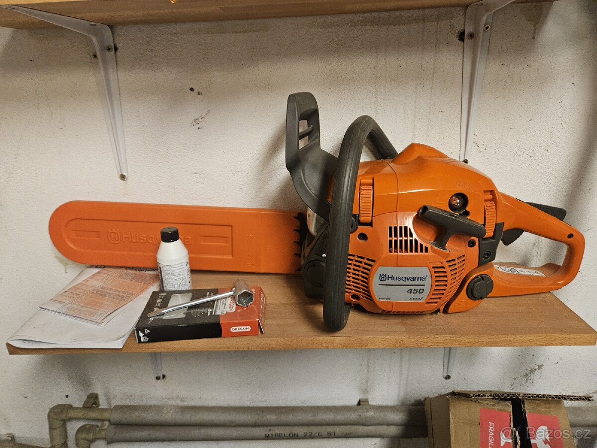 Prodám novou motorovou pilu Husqarna 450 - 3