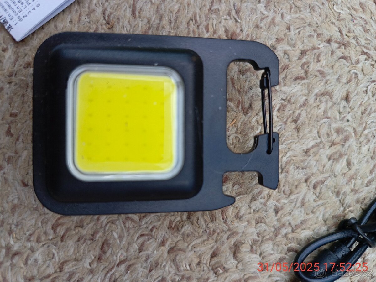 Led reflektor mini, dobíjecí. - 3