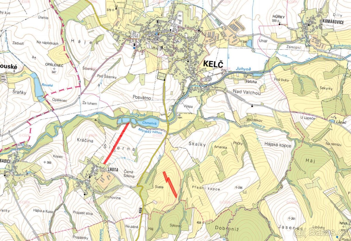 Zemědělská půda, prodej, Lhota, Kelč, Vsetín - 3